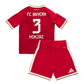 Bayern Munich Kim Min-jae #3 Hjemmebanetrøje Børn 2026-27 Kortærmet (+ Korte bukser)